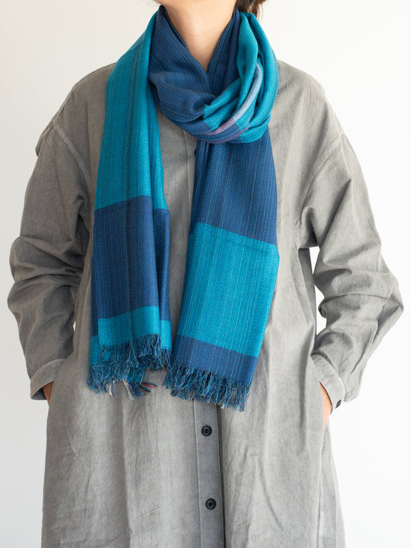 STANDARD / TWO-TONE MERINO WOOL SHAWL