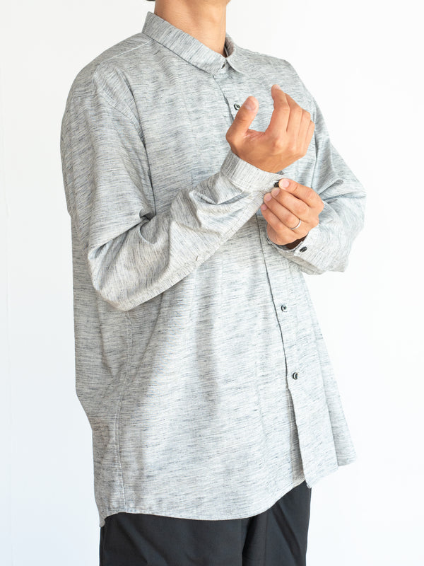 UNISEX RELAXED SHIRT - GRAY