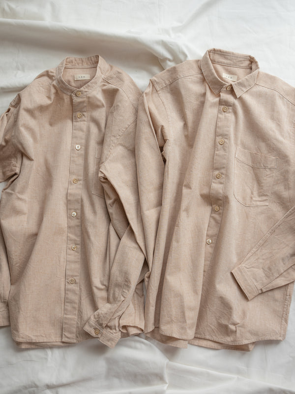 UNISEX BROWN ORGANIC COTTON SHIRT