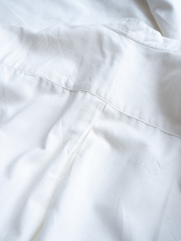 UNISEX STAND COLLAR SHIRT - LINEN