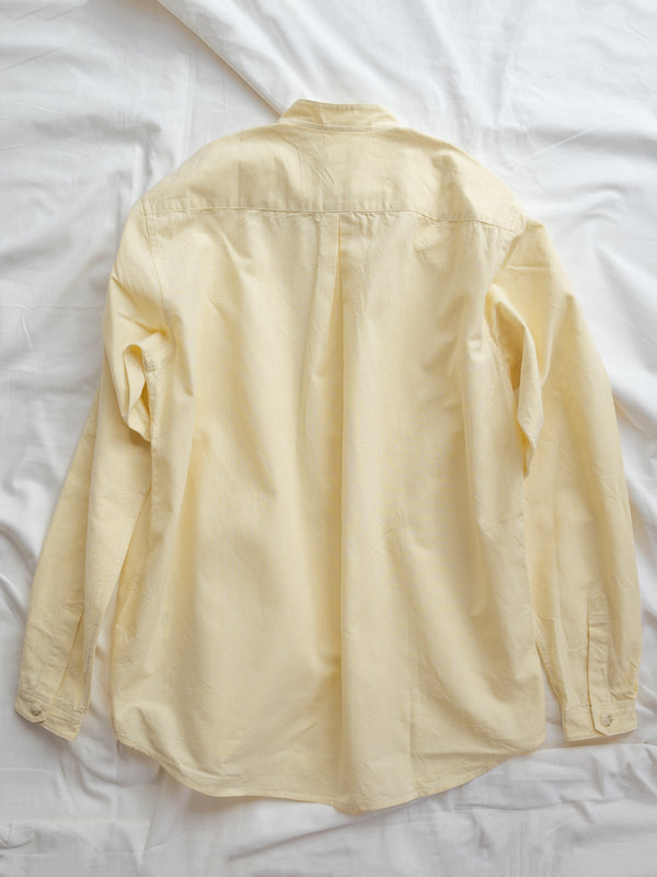 UNISEX STAND COLLAR SHIRT - LINEN