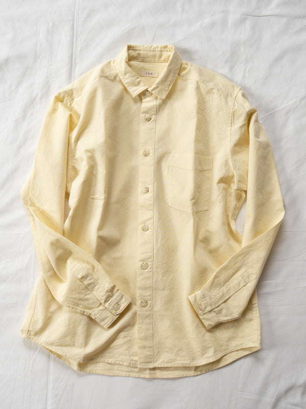 UNISEX REGULAR COLLAR SHIRT - LINEN