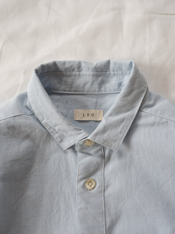 UNISEX REGULAR COLLAR SHIRT - LINEN