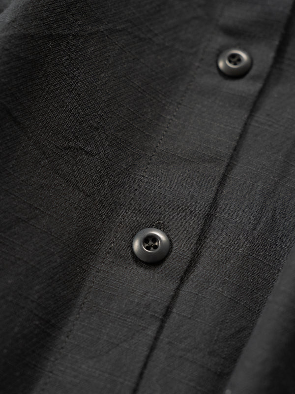 WOMEN’S SHIRT DRESS - BLACK