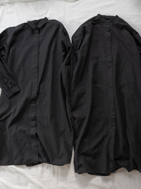 WOMEN’S SHIRT DRESS - BLACK
