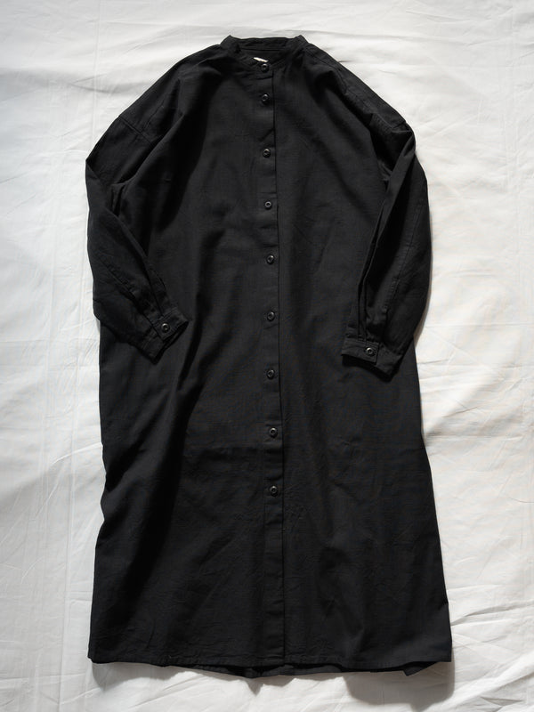 WOMEN’S SHIRT DRESS - BLACK