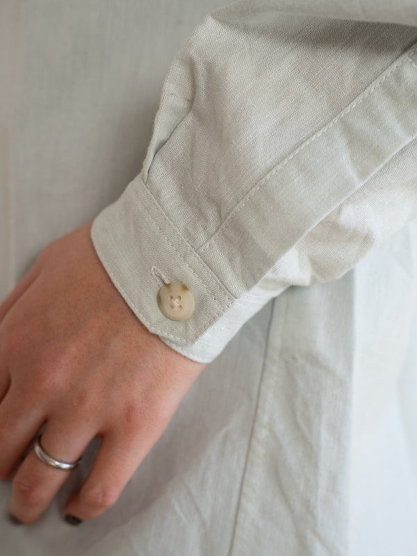 UNISEX REGULAR COLLAR SHIRT - LINEN