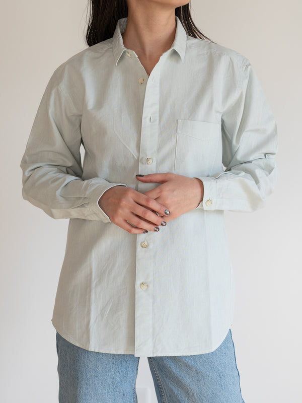 UNISEX REGULAR COLLAR SHIRT - LINEN