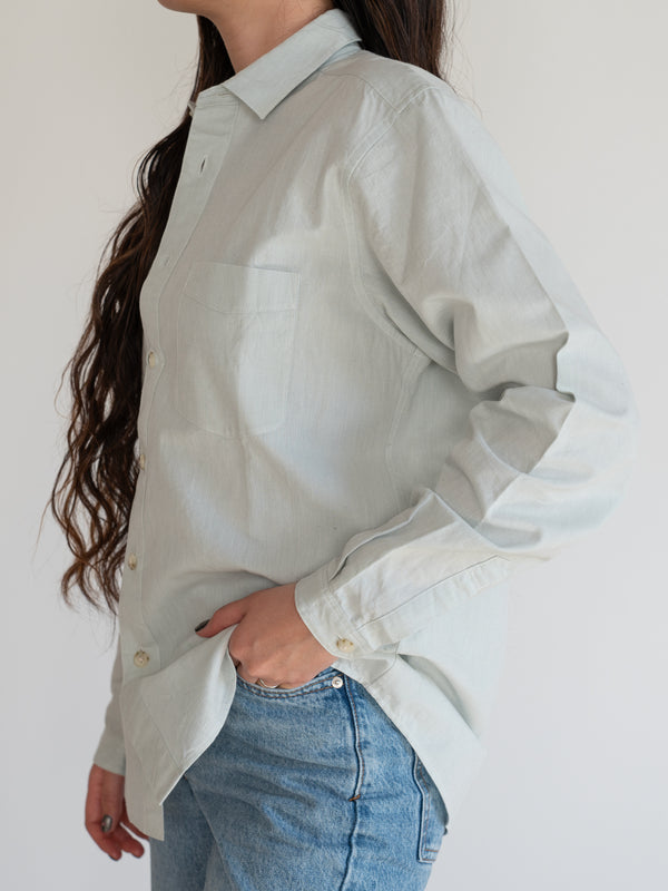 UNISEX REGULAR COLLAR SHIRT - LINEN