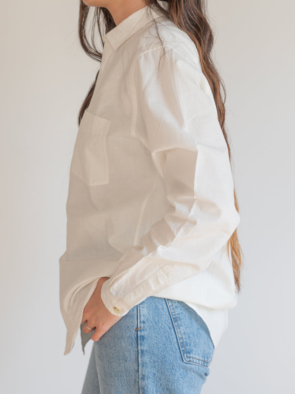 UNISEX REGULAR COLLAR SHIRT - LINEN