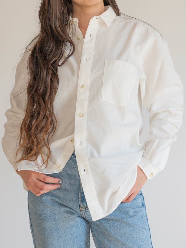 UNISEX REGULAR COLLAR SHIRT - LINEN