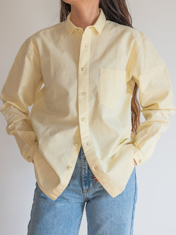 UNISEX REGULAR COLLAR SHIRT - LINEN