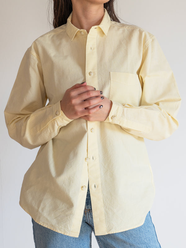 UNISEX REGULAR COLLAR SHIRT - LINEN
