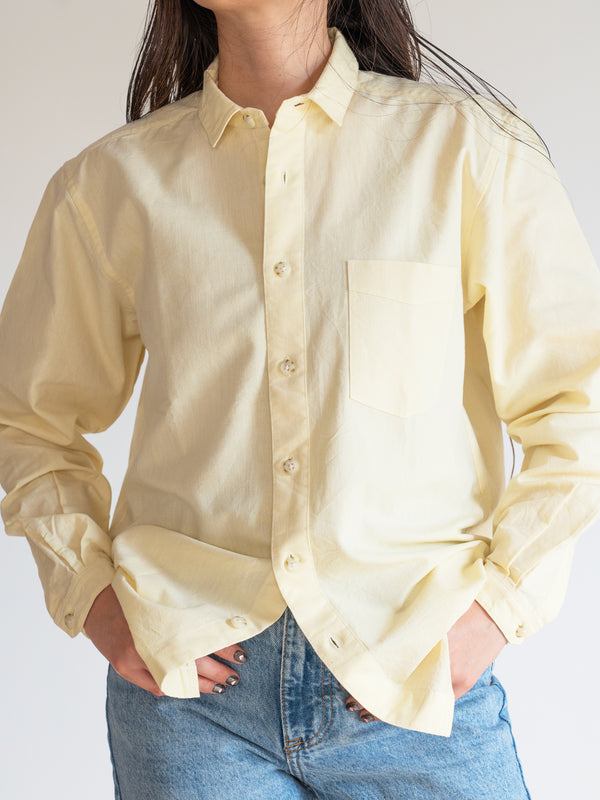 UNISEX REGULAR COLLAR SHIRT - LINEN