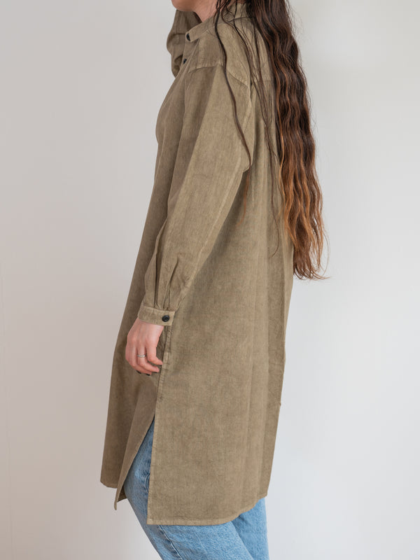 WOMEN’S SHIRT DRESS - BENGARA DYED