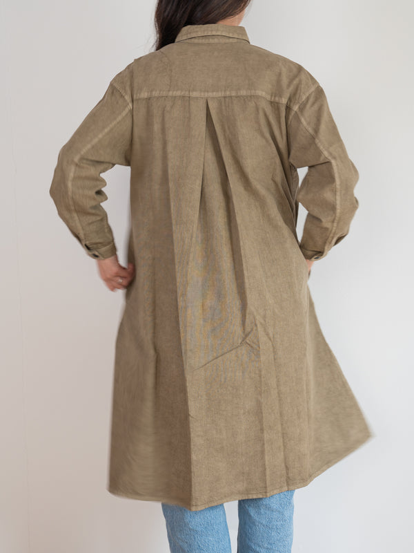 WOMEN’S SHIRT DRESS - BENGARA DYED
