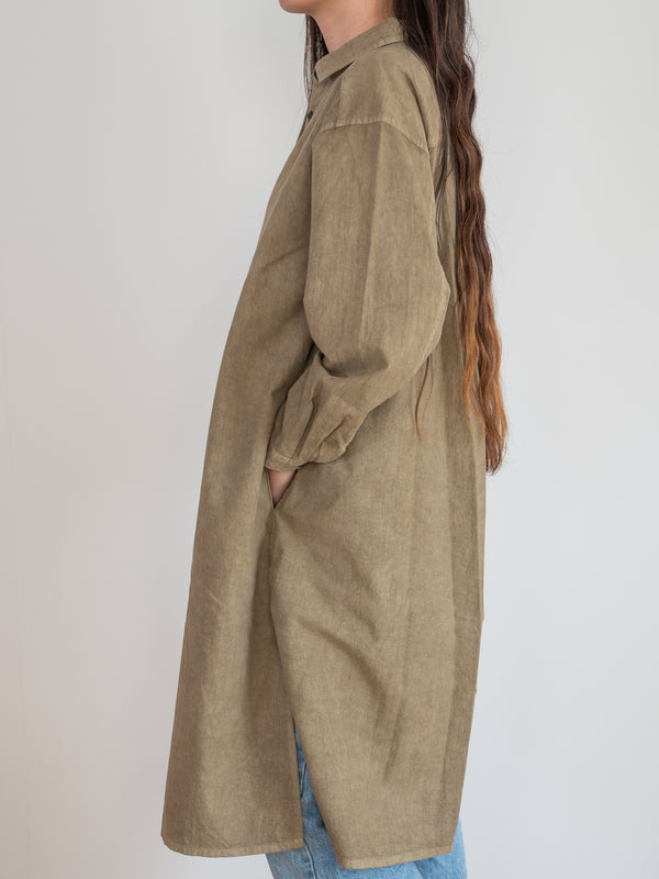 WOMEN’S SHIRT DRESS - BENGARA DYED