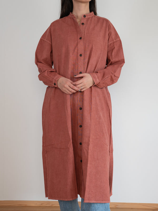WOMEN’S SHIRT DRESS - BENGARA DYED