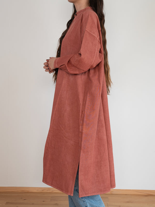 WOMEN’S SHIRT DRESS - BENGARA DYED