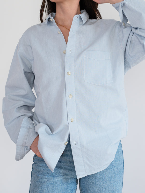 UNISEX REGULAR COLLAR SHIRT - LINEN