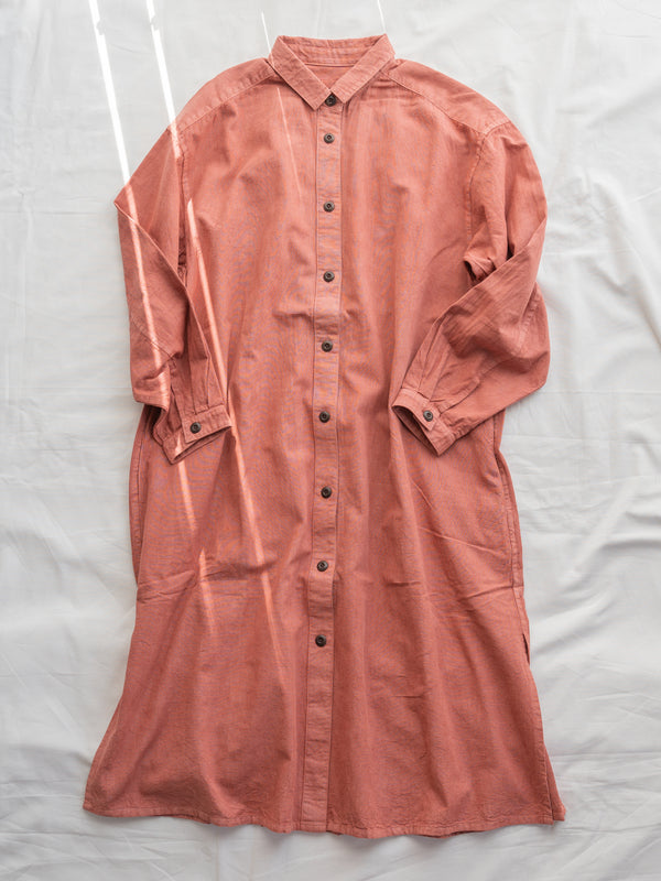 WOMEN’S SHIRT DRESS - BENGARA DYED