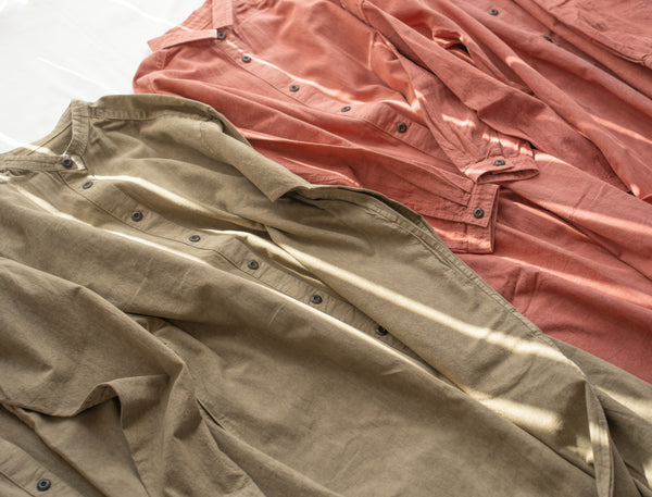 WOMEN’S SHIRT DRESS - BENGARA DYED