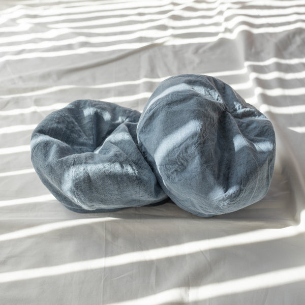 BERET - INDIGO, SOOT DYED