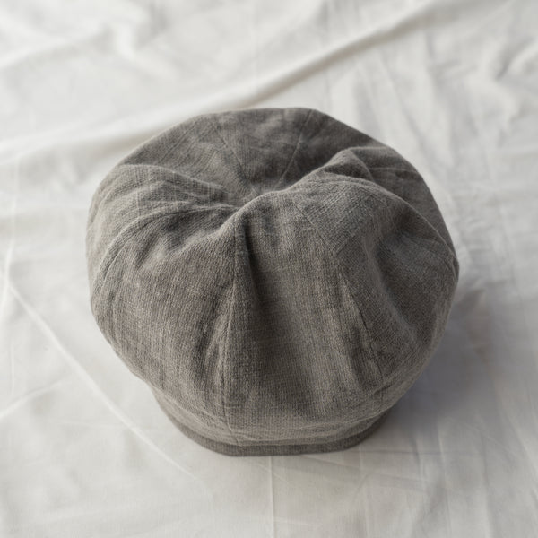 BERET - INDIGO, SOOT DYED