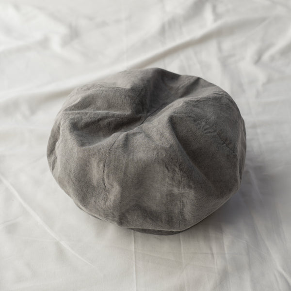 BERET - INDIGO, SOOT DYED