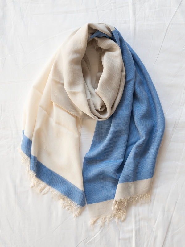 STANDARD / GRADIENT WEAVE COTTON SHAWL