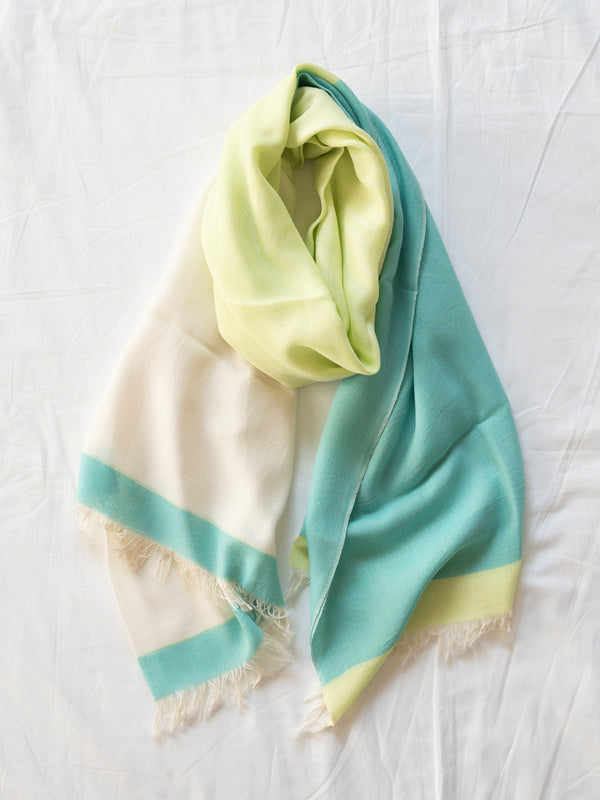 STANDARD / GRADIENT WEAVE COTTON SHAWL