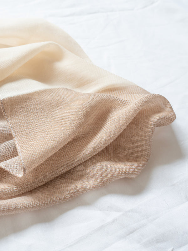 MINI / TWO-TONE ORGANIC COTTON SCARF