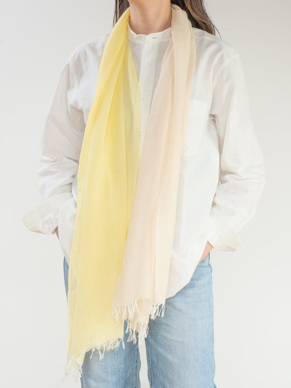 MINI / TWO-TONE ORGANIC COTTON SCARF