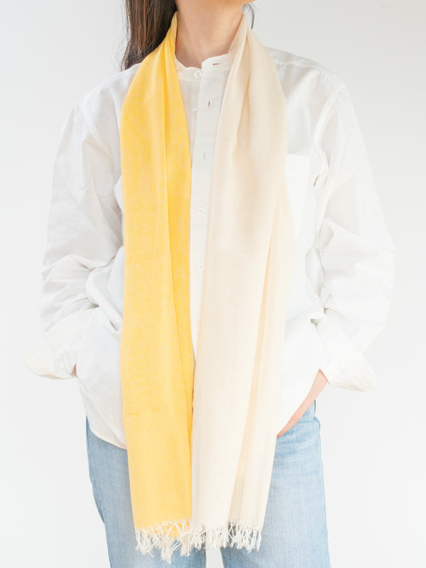 MINI / TWO-TONE ORGANIC COTTON SCARF