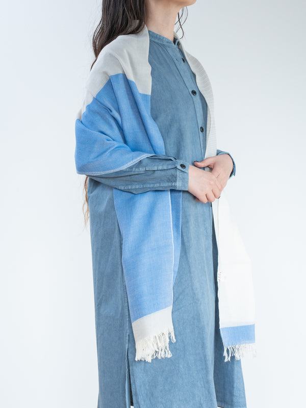 STANDARD / GRADIENT WEAVE COTTON SHAWL