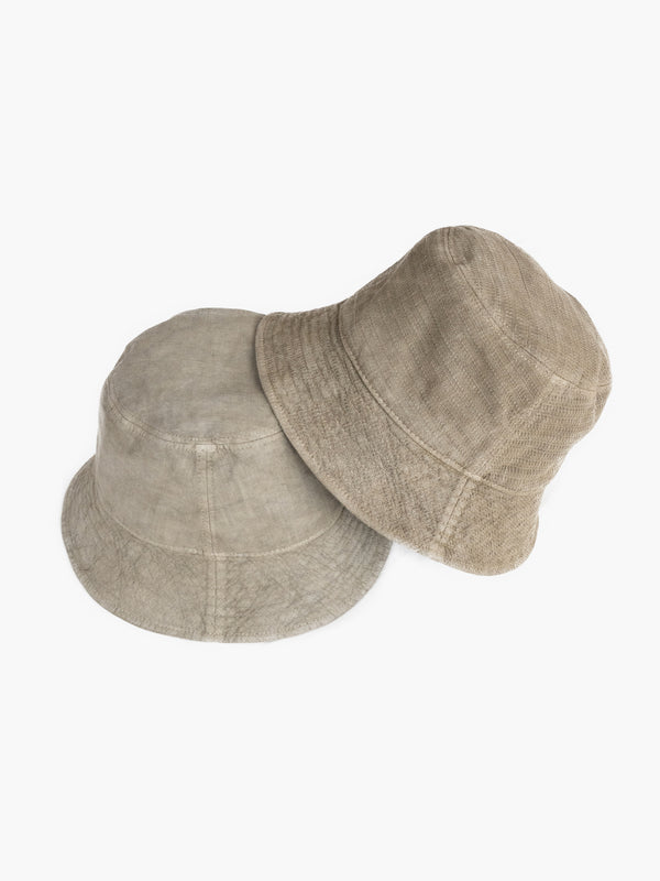 BUCKET HAT - BENGARA-DYED(GREEN)