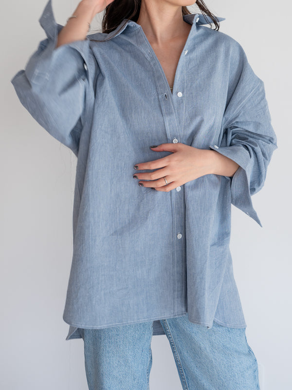 WOMEN’S RELAXED SHIRT - LONG SLEEVE