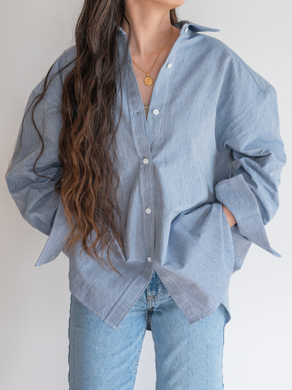 WOMEN’S RELAXED SHIRT - LONG SLEEVE