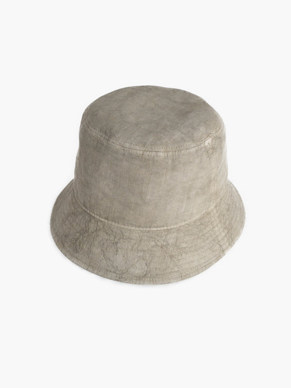 BUCKET HAT - BENGARA-DYED(GREEN)