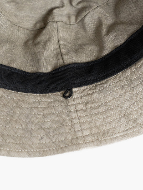 BUCKET HAT - BENGARA-DYED(GREEN)