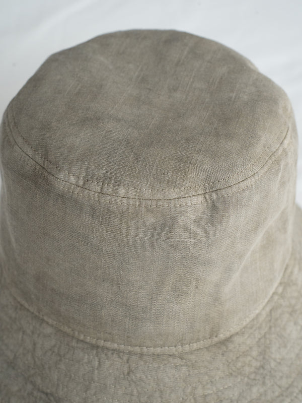 BUCKET HAT - BENGARA-DYED(GREEN)
