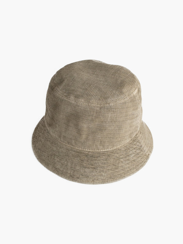 BUCKET HAT - BENGARA-DYED(GREEN)