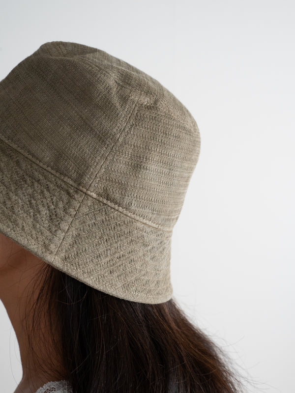 BUCKET HAT - BENGARA-DYED(GREEN)