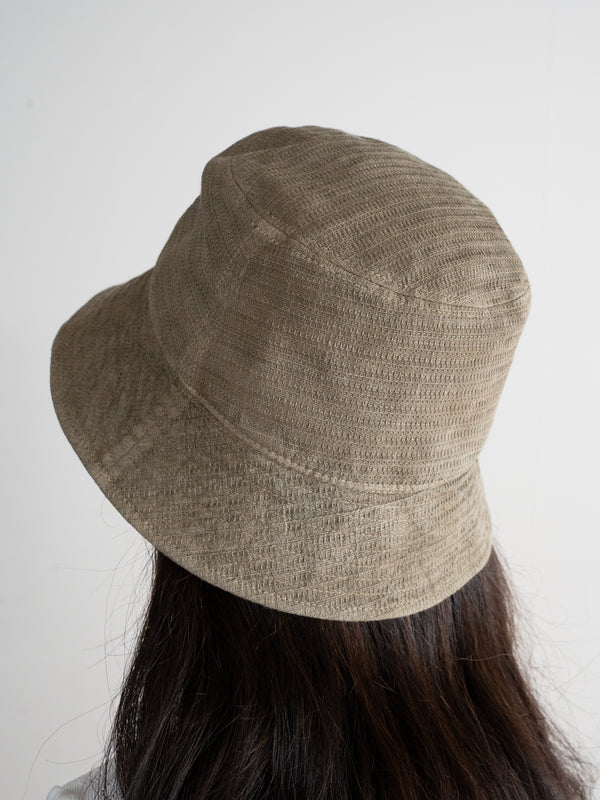 BUCKET HAT - BENGARA-DYED(GREEN)