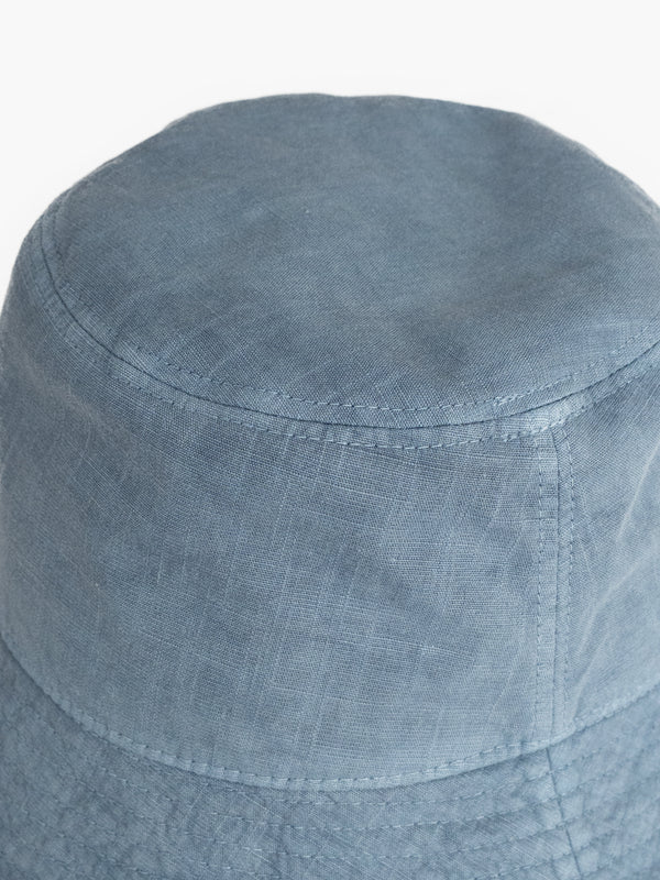 BUCKET HAT - INDIGO-DYE