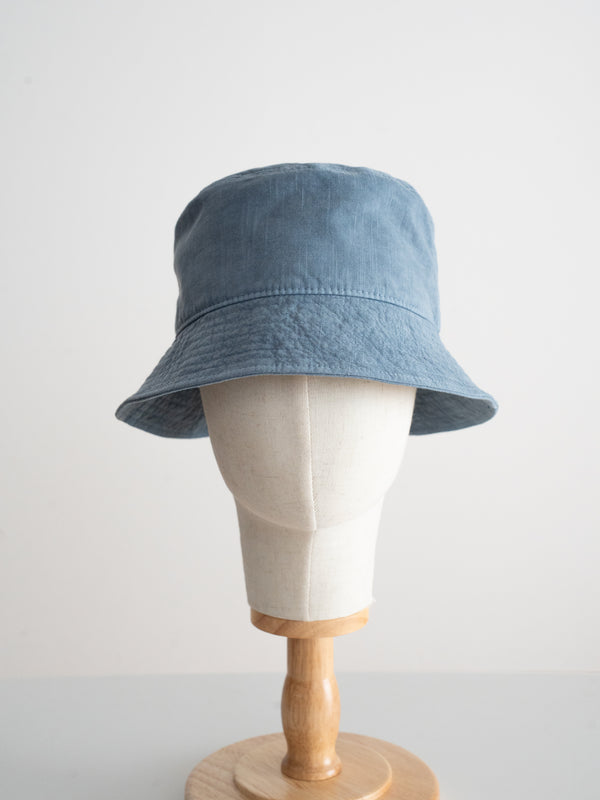 BUCKET HAT - INDIGO-DYE