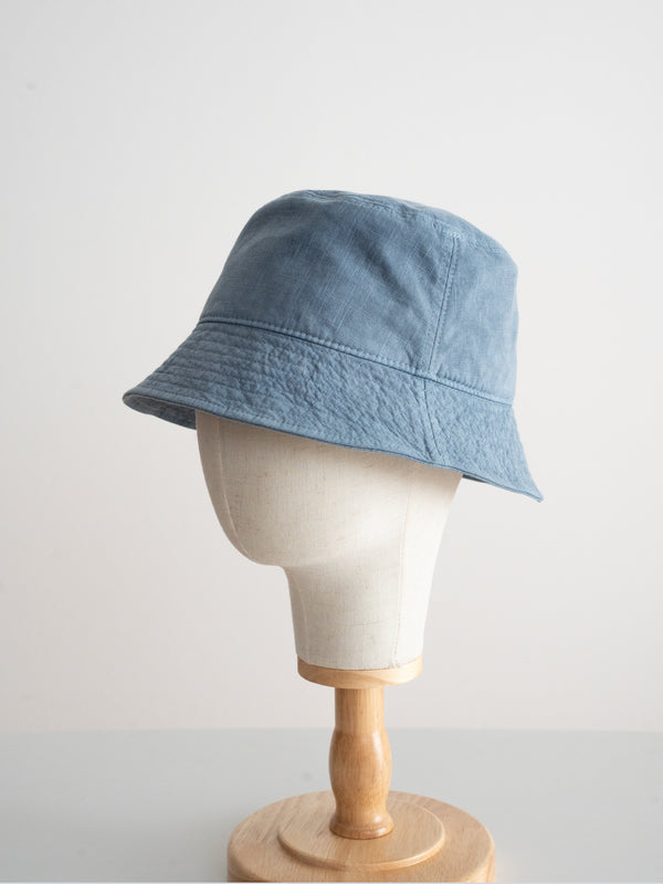 BUCKET HAT - INDIGO-DYE