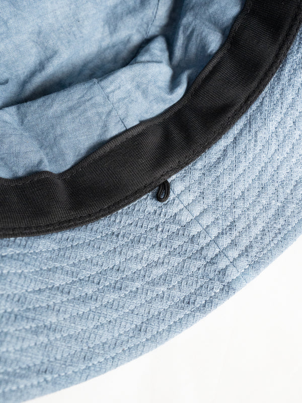 BUCKET HAT - INDIGO-DYE