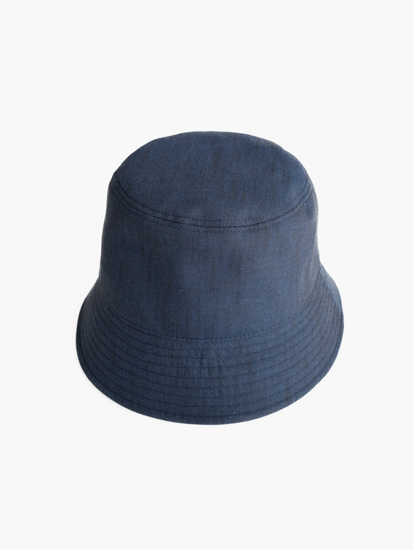BUCKET HAT - NAVY(PLAIN)