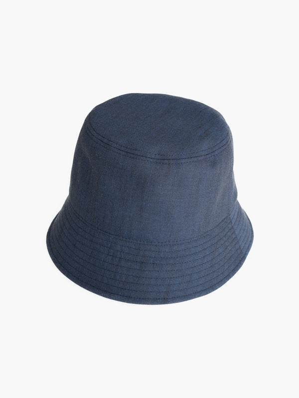 BUCKET HAT - NAVY(PLAIN)